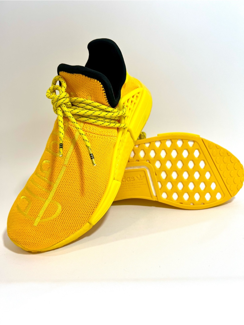 ADIDAS HU NMD Human Race x Pharrell Williams (Yellow, Size 6.5 US, GY0091)🔥🔥